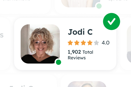 Advisor profile showing Jodi C with 4.0 rating and 1,902 reviews